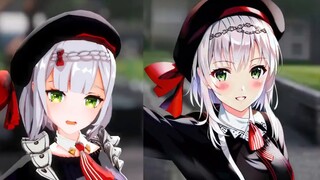 [Animasi AI + MMD] Noelle dalam gaya Fukasaki Kyuto!