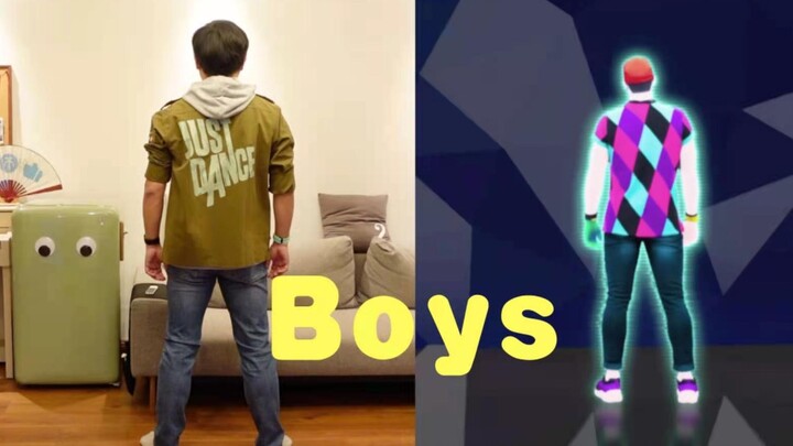 هل حقًا لا أحد يشاهد الرقصات الرجالية؟ «Boys» [إصدار وطني لـ Just Dance] الحلقة 64 من "رقصة" يوم الأ