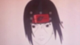 Coba Desain Uchiha Itachi di saat gabut di jam kosong😂