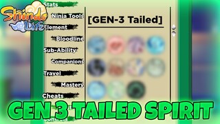 [CODE] *NEW* GEN 3 TAILED SPIRITS COMING VERY SOON? Shindo life | Shindo Life Codes RellGames Roblox