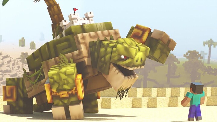[LittleRoom] Minecraft Creatures | Boss Showcase | Giant Land Turtle
