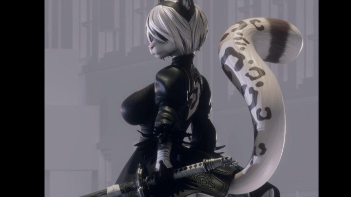 【furry】mayosplash's Snow Leopard 2B model display