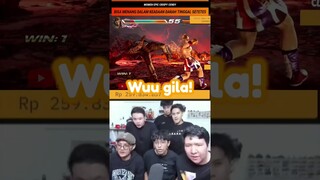 MOMEN EPIC CRISPY CENDY! BISA MENANG DALAM KEADAAN DARAH TINGGAL SETETES #shorts #windah