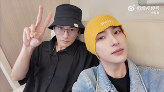Gao Han 高寒 Vlog เยี่ยมกองถ่าย Meng Ziyi