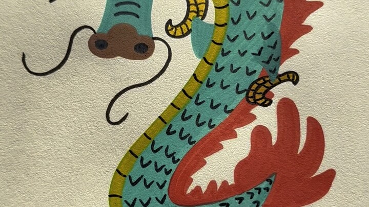 ทำตามขั้นตอน คุณก็วาดได้เช่นกัน มาวาดมังกรด้วยกันในปีมังกร ง่ายสุดๆ