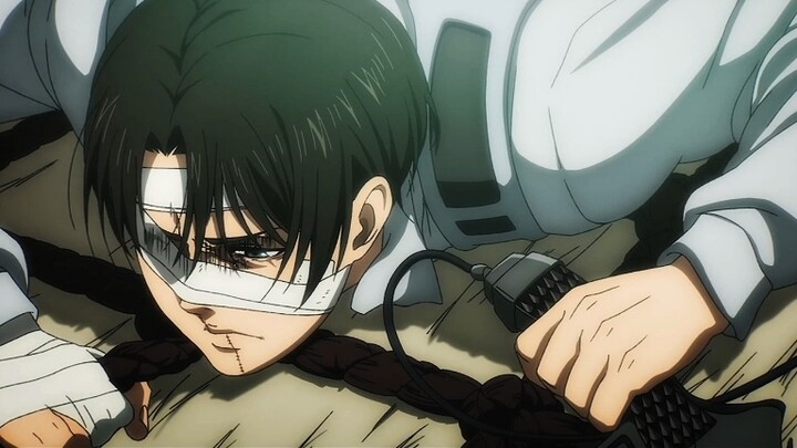 Even though my body is broken, I will complete your final order and avenge the Survey Corps.