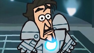 Watched "Iron Man" in 4 minutes [Cas van de Pol animation selection]