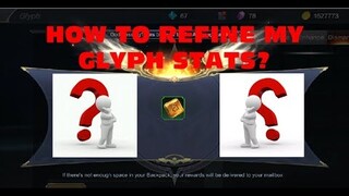 MU ORIGIN 2 : HOW TO RIFINE GLYPH STATS || HOW TO GET GODDESS CURSE