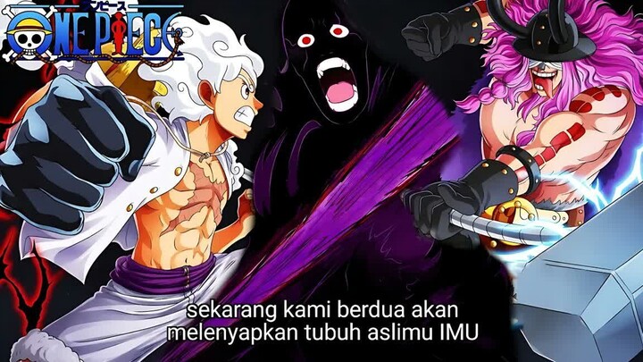 ONE PIECE TERBARU - JURUS BARU LUFFY MELENYAPKAN TUBUH IMU! SERANGAN TERFOKUS DALAM MODE GEAR 5 NIKA