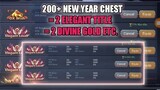 HOW TO GET ELEGANT TITLE (PERMANENT,30DAYS,7DAYS) 200 BOXES OF NEW YEAR LUXRY CHEST ONLY