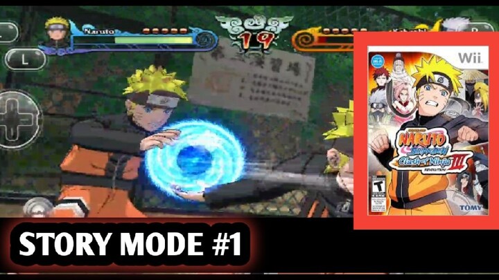 story mode naruto clash of ninja #1