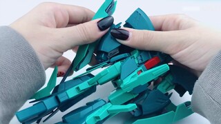 [Vinegar Platter] แค่ดูดีเหรอ? Bandai HGUC แพนเค้กถั่วเขียว Ankexia กระบวนการแบ่งปันกลุ่มมังสวิรัติ!
