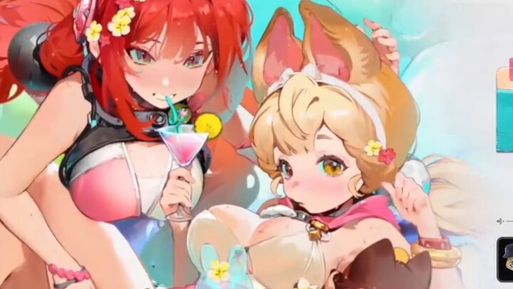 [Zero Zone] "Zero Zone's swimsuit! Take off! Fly!!"