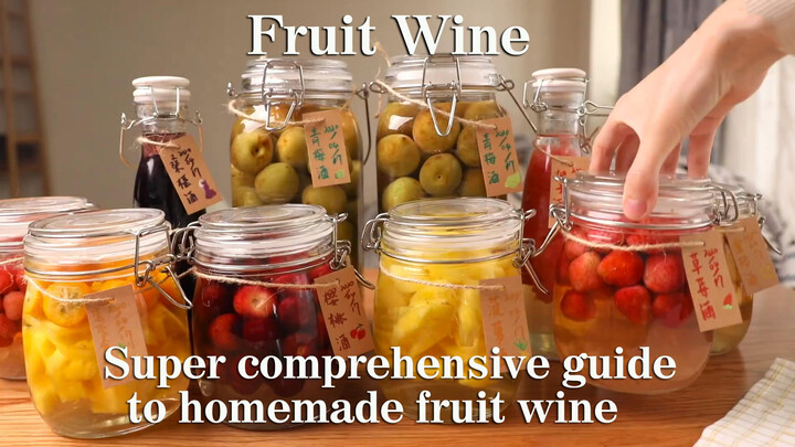 "Food". Make various delicious fruit wine with me!
