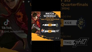 MPL MY S13 PLAYOFFS D1 SCHEDULE #mobilelegends #mlbb #philippines #ml #shorts #indonesia #malaysia