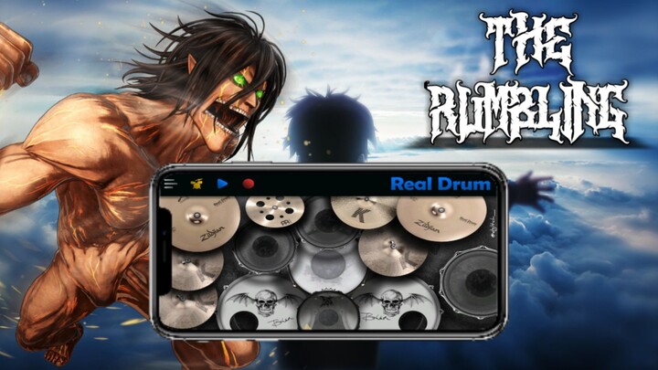 AOT OP7 [The Rumbling] The final season part 2, Real Drum Cover