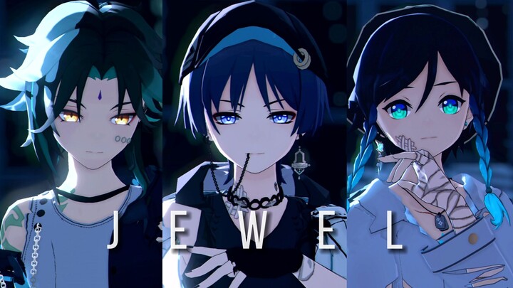 【原神MMD】快乐风男 - JEWEL - 浮疯