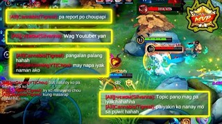 KADITA MEET CHOU TRASHTALKER AND THROWER!! THIS IS WHAT HAPPEN! | TOP GLOBAL KADITA | MLBB