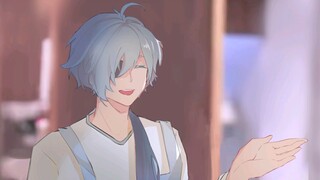 [Genshin Impact viết tay] QQ ㄋ ㄟ ㄋ ㄟ uống trà rất ngon