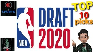 NBA DRAFT 2020 | TOP 10 PICKS | 1st ROUND OVERALL