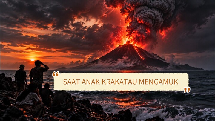 SAAT ANAK KRAKATAU MENGAMUK