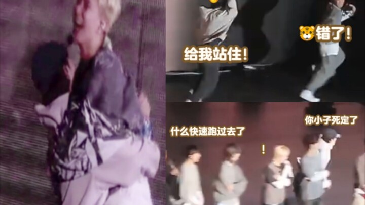 Jimi Kui watches the captain resting over there—Hoshi says one line and Cheli chases after him halfw