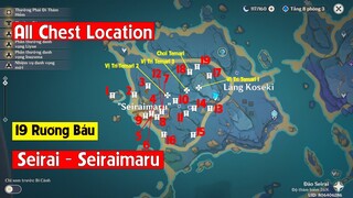 Genshin Impact | Hướng dẫn game | Tất Cả Rương Tại Khu Vực Đảo Seirai - Seiraimaru