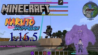 Review về modpack NARUTO 1.16.5  trong minecraft. (Minecraft Naruto Shippuden Mod Review )