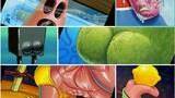 A complete collection of close-ups of the underworld in SpongeBob SquarePants S1-S9