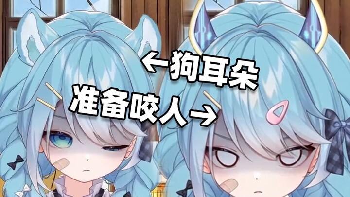 The anchor screamed with excitement when he saw that the modeler secretly added dog ears to his mode