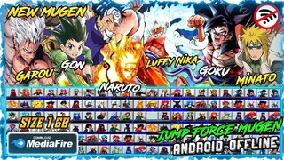 UPDATE JUMP FORCE ULTIMATE MUGEN V5 ANDROID!! TANPA EMULATOR | BANYAK KARAKTER DENGAN SKILL TERBARU