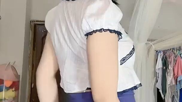 Quần yoga màu tím