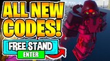 Roblox Your Bizarre Adventure All New Codes! 2022 July