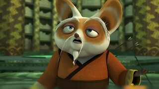 Dalam Kung Fu Panda: The Legend of Legends, bulu beruang Po dilucuti, dan gelar Dragon Warrior-nya j