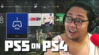 Play PS5 Games on PS4 Update!