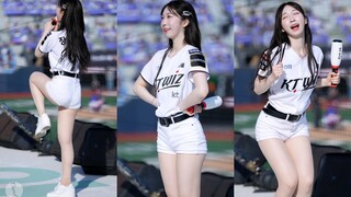 진짜 풋풋하다 장유진 치어리더 Jang Yujin cheerleader 240323 |4K