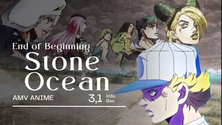 STONE OCEAN - End of Beginning | AMV