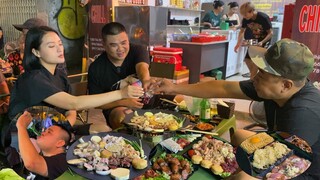 Mân Nướng Tuyệt Vời- Dũng Béo 1 Hơi Hết Chai Rượu