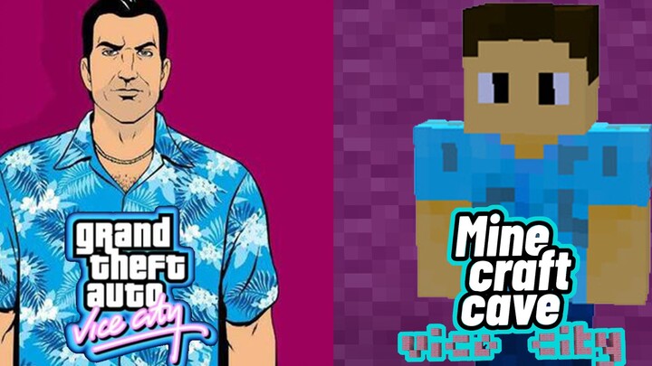Grand Theft Auto：Vice City OP in Minecraft