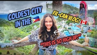 HALF FILIPINA visits the COLDEST CITY in the PHILIPPINES! MUST SEE!! - Vlog