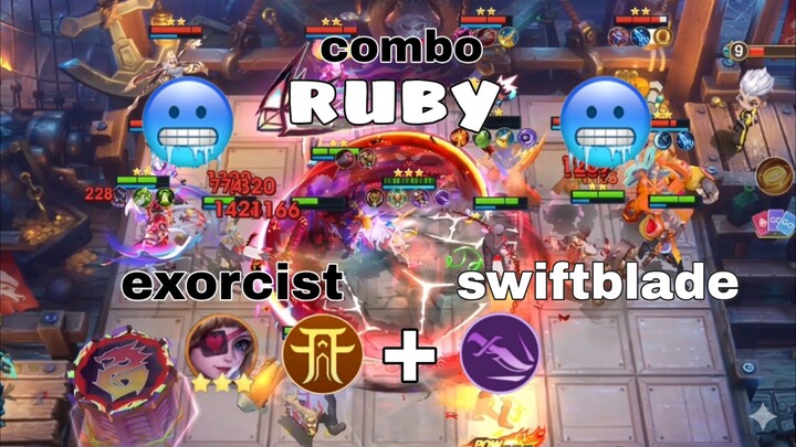 MCGG RUBY B3 COMBO | EXORCIST x SWIFTBLADE x COMMANDER by DYROTH 🥶🥶