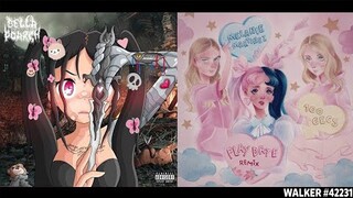 Build A Bitch ✘ Play Date [Remix Mashup] - Bella Poarch & Melanie Martinez (Tiktok Versions)