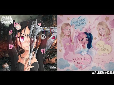 Build A Bitch ✘ Play Date [Remix Mashup] - Bella Poarch & Melanie Martinez (Tiktok Versions)