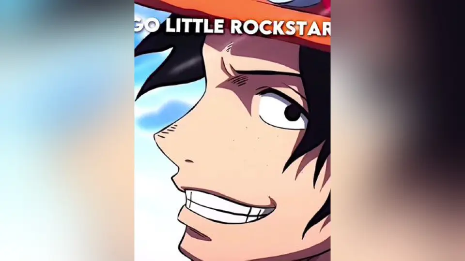 Go Little Rockstar Anime Onepiece Luffy Ace Golittlerockstar Sad Op Bilibili