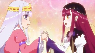 October's silly anime: The girl discovered that she looked like the princess, and immediately worshi