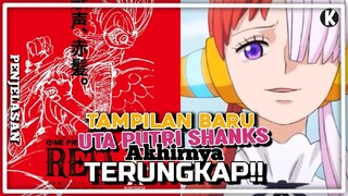 One Piece Film Red: Informasi Mengenai Tampilan Baru Uta Putri Shanks Akhirnya Terungkap!