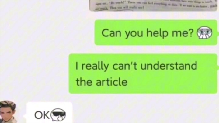 เมื่อฉันให้ชาวต่างชาติช่วยทำการบ้านภาษาอังกฤษ #ฝรั่ง
