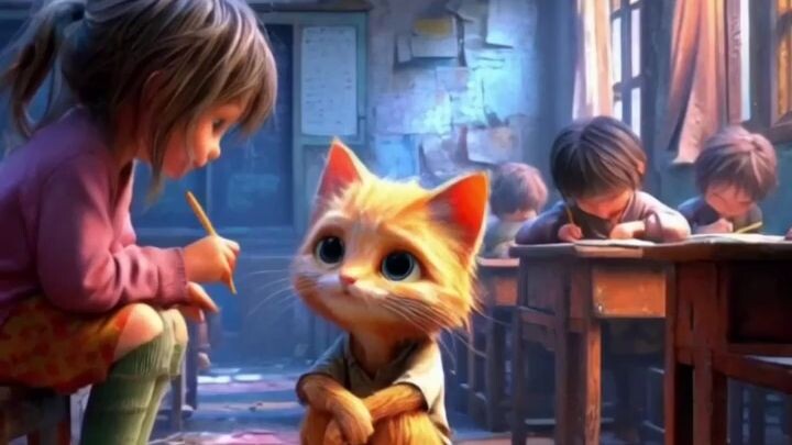 kucing miskin,  terminya minya