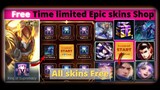 LEGIT FREE TIME LIMITED EPIC SKINS EVENT | MOBILE LEGEND NEW  EVENT | CLAMNSI 2021 FREE !