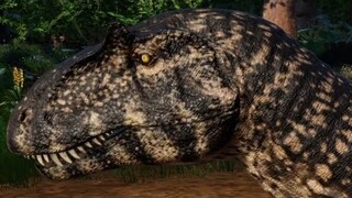 2 Metriacanthosaurus & 2 Monolophosaurus Breakout & Fight - Jurassic World Evolution Mods (4K 60FPS)